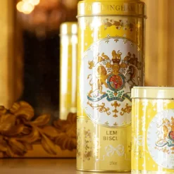 Royal Collection Shop Buckingham Palace Lemon Shortbread Biscuit Tin* Biscuits