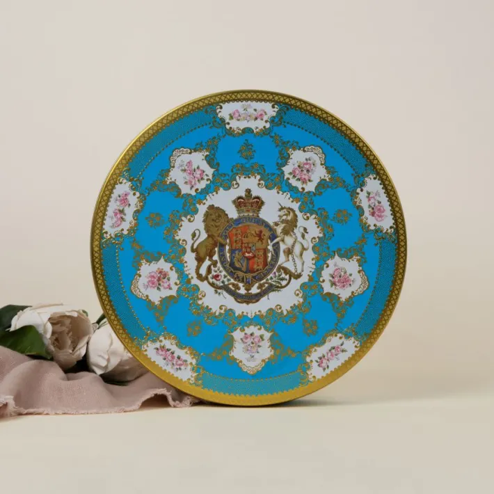 Royal Collection Shop Coat Of Arms Shortbread Biscuit Tin* Biscuits