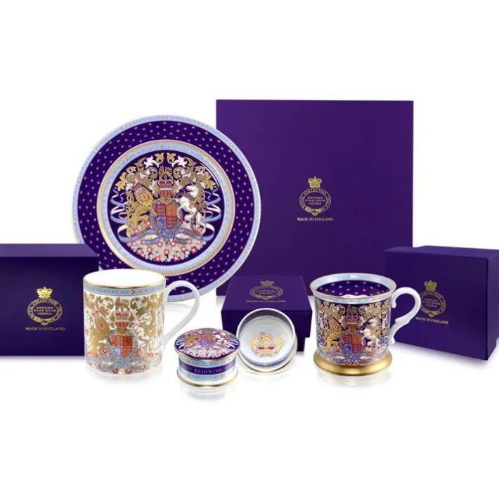 Royal Collection Shop Longest Reigning Monarch Side Plate* Afternoon Tea