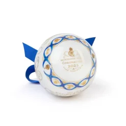 Royal Collection Shop The Coronation China Bauble* The Coronation Of King Charles Iii