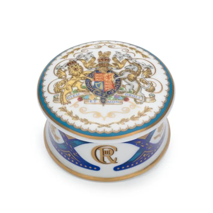 Royal Collection Shop The Coronation Pillbox* The Coronation Of King Charles Iii